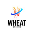 © fahmi - wheat / grain icon vector logo design template