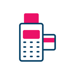 Pos Terminal vector icon