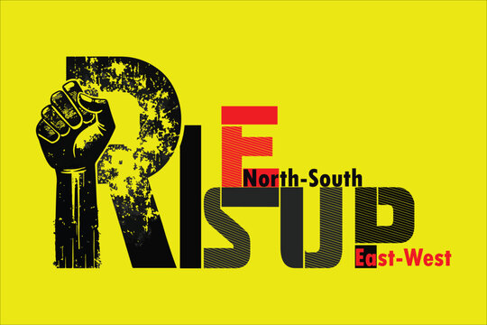 Typography text art illustration vector design for World Labor Day. 