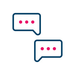 Communication vector icon