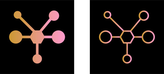 Molecule Vector Icon