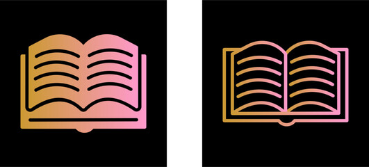 Poster - Books Vector Icon