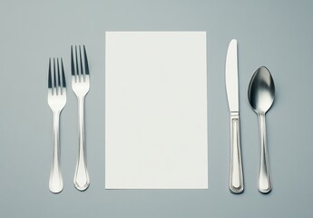 Poster - 3D rendering of white blank page. Soft shadows.