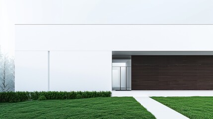 Poster - Minimalist Modern House Exterior