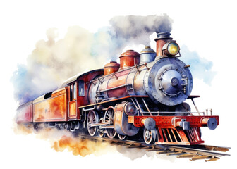 Wall Mural - PNG Locomotive locomotive vehicle railway.