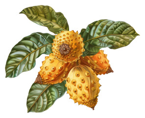 Wall Mural - PNG A columbia tropical fruit annonaceae vegetable produce.