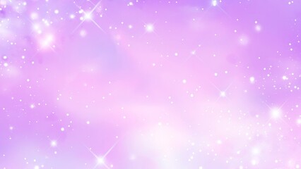 Wall Mural - Starry purple sky background