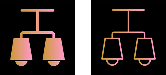 Poster - Lit Lamp Vector Icon