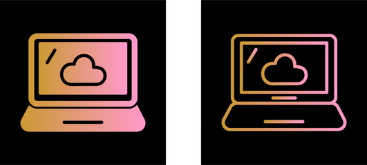 Poster - Laptop Vector Icon