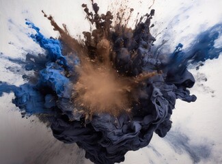 Poster - Abstract Paint Splash Explosion