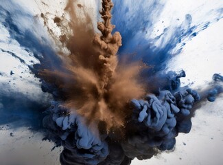 Poster - Abstract Paint Splash Explosion