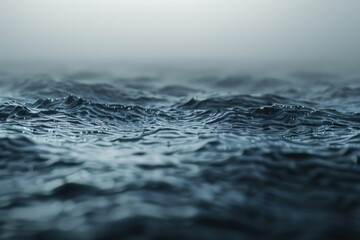 Wall Mural - a detailed view of the surface of a lake or sea, suitable for use in travel, nature, or environmenta