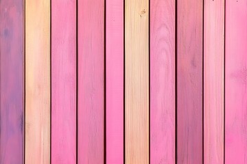 Canvas Print - pink vertical wooden background