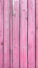 Canvas Print - pink vertical wooden background