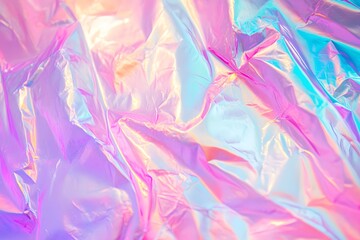 Canvas Print - pink iridescent background