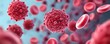 © Sara_P - Breast cancer cells circulating tumor cells bloodstream view 3D illustration