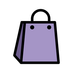 Poster - Shopping bag icon