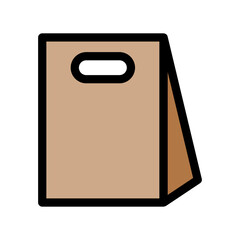 Poster - Shopping bag icon