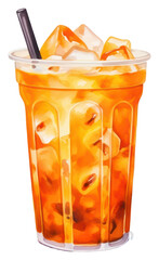 Canvas Print - PNG Drink food ice refreshment.