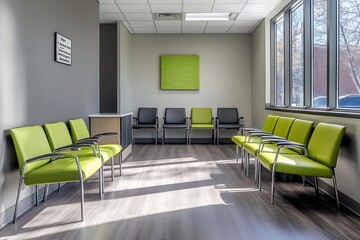 Poster - interior of a office