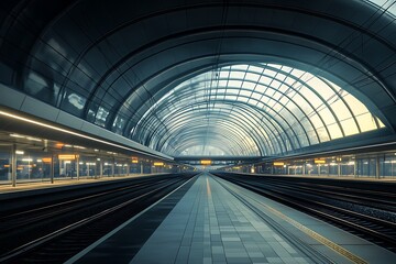 Poster - subway station