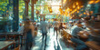 © Creative Valley - Blurred Background in a Bustling Restaurant