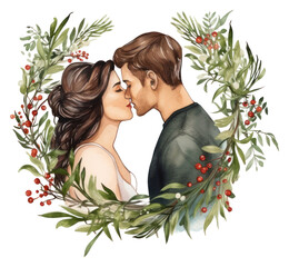 Sticker - PNG Kissing adult white background affectionate.