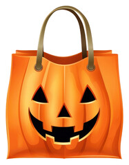 Poster - PNG Bag halloween handbag white background.