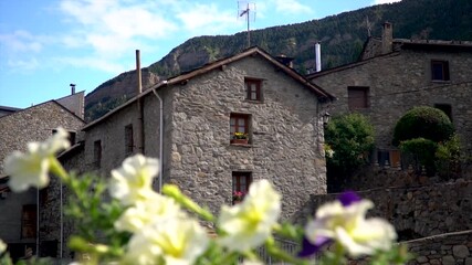 Wall Mural - Beautiful Cerler town in Pirineos, Huesca (Spain)