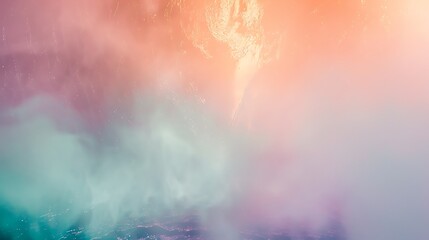 Wall Mural - Abstract Colorful Fog Background