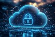 © dendyh7 - Illustration of Cloud Security Services Technology created with Generative AI