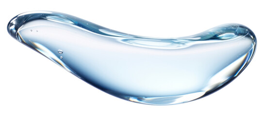 Poster - PNG Water droplet white background transparent simplicity.