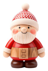 Sticker - PNG Santa Claus toy christmas figurine.