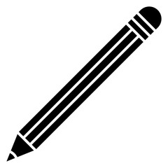 Poster - pencil icon of stationery