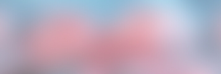 Canvas Print - Soft focus pink blue background with abstract shapes, showcasing a blend of pastel tones. Ideal for design projects, presentations, or as a vibrant backdrop for creative work.
