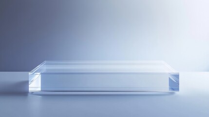 Poster - Clear Acrylic Podium