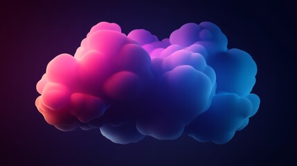 Poster - Futuristic Cloud Technology