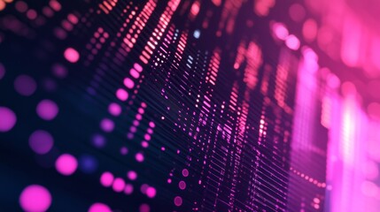 Poster - Futuristic Data-Driven Background