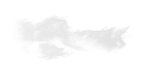 isolated white cloud