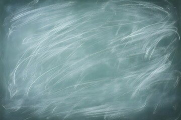 Wall Mural - Green Chalkboard with White Lines