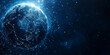 © xi - blue planet in space
