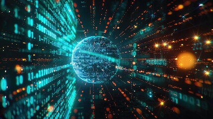 Digital Globe in a Network of Code