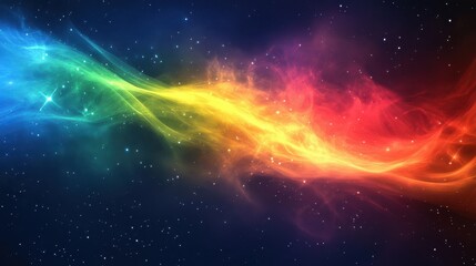 Poster - Electromagnetic spectrum info: wavelengths frequency and temperature