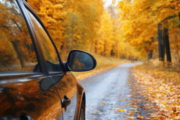 Canvas Print - Autumn Drive