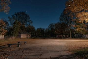 Wall Mural - Autumn Night At Poland