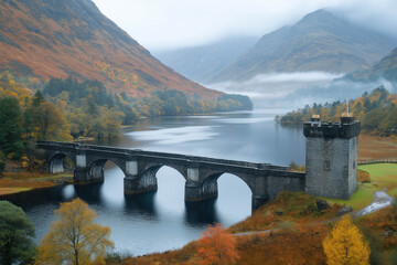 Canvas Print - Scotland In Autumn