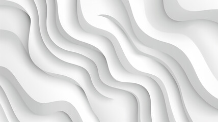 White swirling abstract design