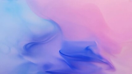 Poster - Abstract swirling colors in vibrant hues over smooth surface