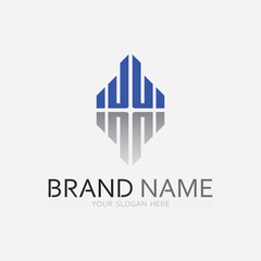 Business icon and logo design vector graphic