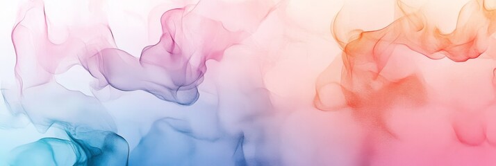 Poster - This stunning abstract background features colorful fluid shapes in soft hues, ideal for design projects, providing eyecatching visuals and text space for seamless artistic integration
